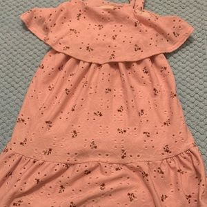Pink beach dress